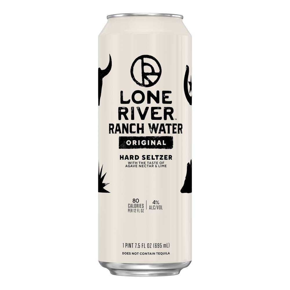 Lone River Ranch Water Original Hard Seltzer (23.5 fl oz)