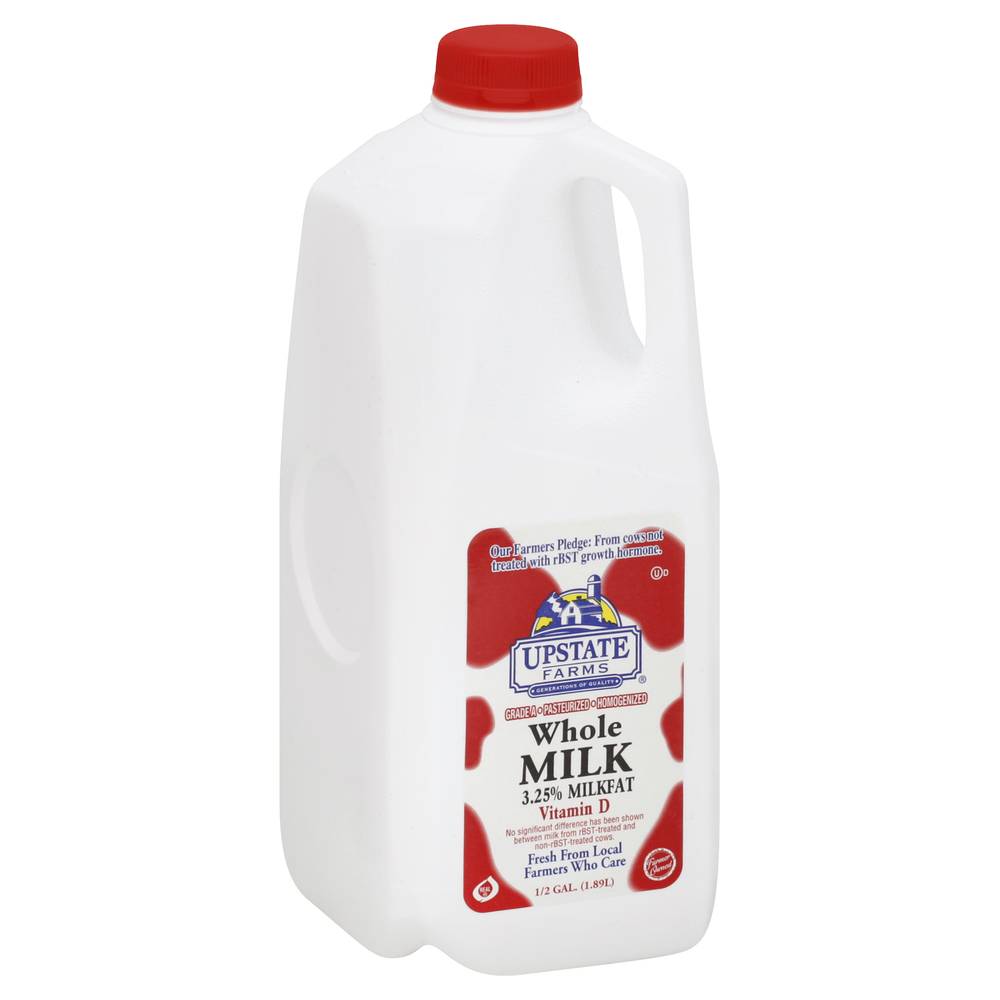 Upstate Farms Whole Milk (0.5 gal)