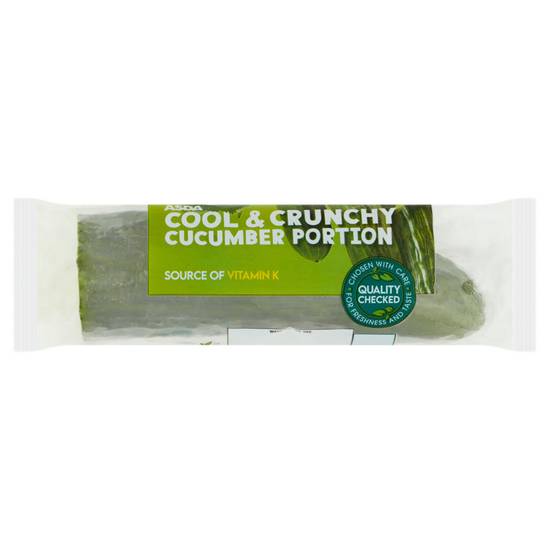Asda Cool & Crunchy Cucumber Portion