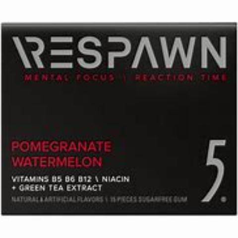 Respawn Gum Pomegranate Watermelon 15Pc