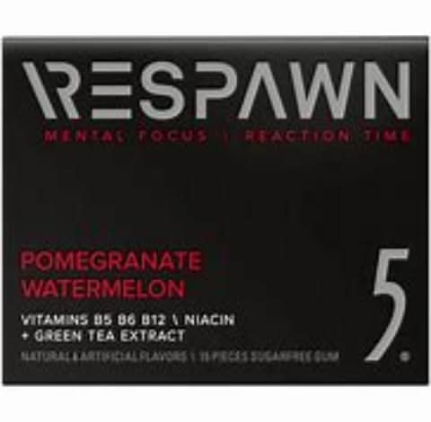 Respawn Gum Pomegranate Watermelon 15Pc