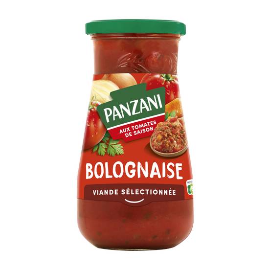 Panzani - Sauce bolognaise tomate cuisinee à la viande aromatisée