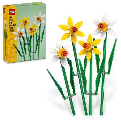 LEGO Daffodils Celebration Gift, Yellow- White (216 ct)