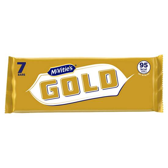 McVitie's 7 Gold Bars 124g