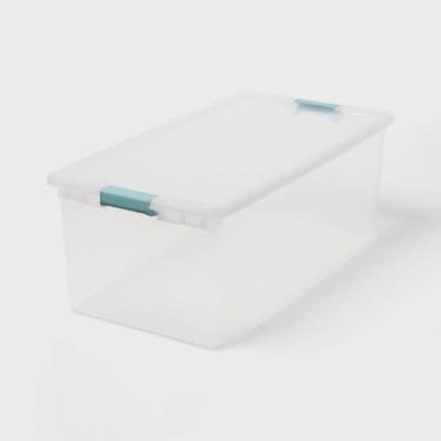 Brightroom Storage Bin With Lid 110 Qt