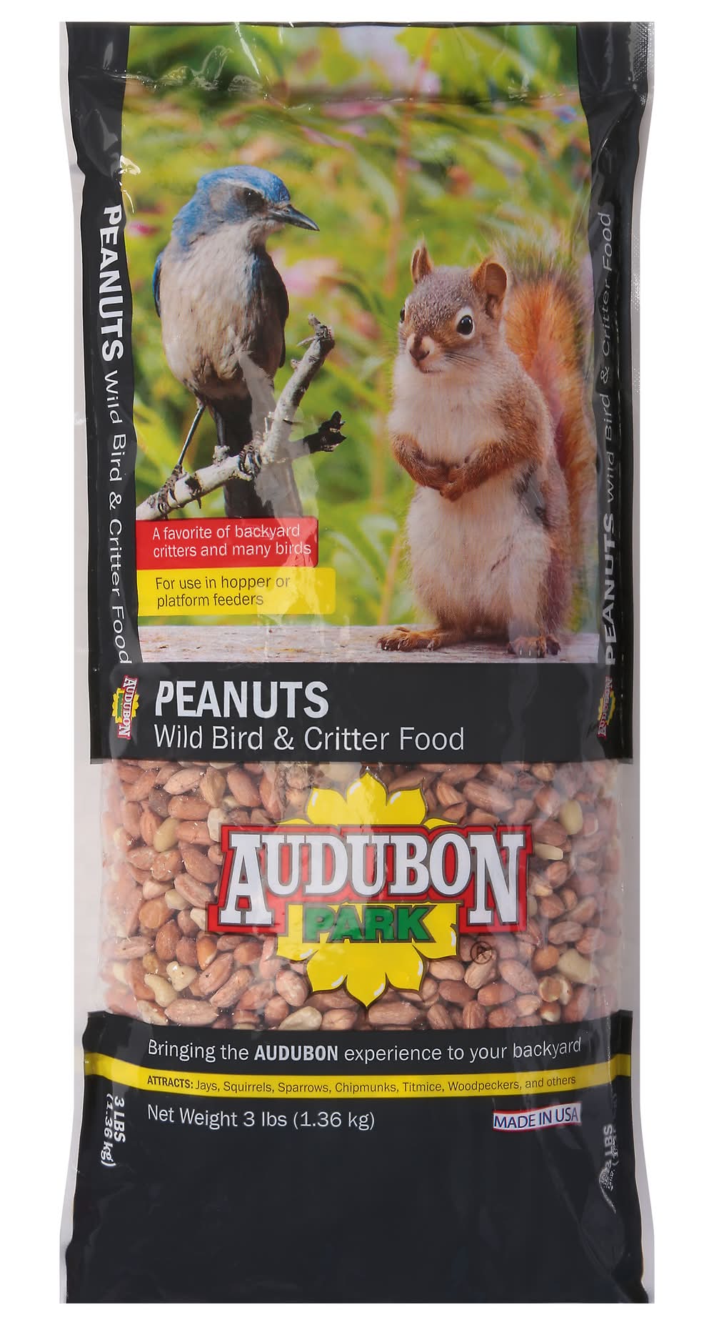 Audubon Park Peanuts Wild Bird & Critter Food (3 lbs)