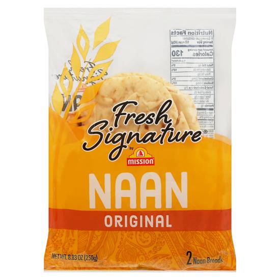 Mission Fresh Signature Original Naan Bread (2 ct)