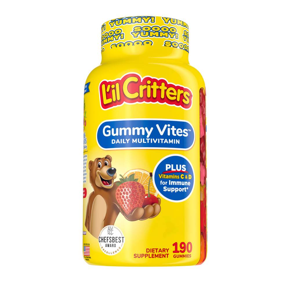 L'il Critters Gummy Vites Complete Multivitamin (190 ct )