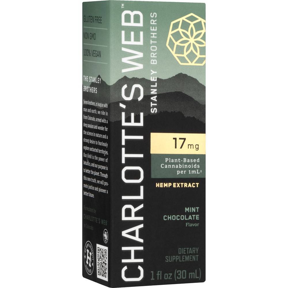 Charlotte's Web Mint Chocolate Flavor Hemp Extract