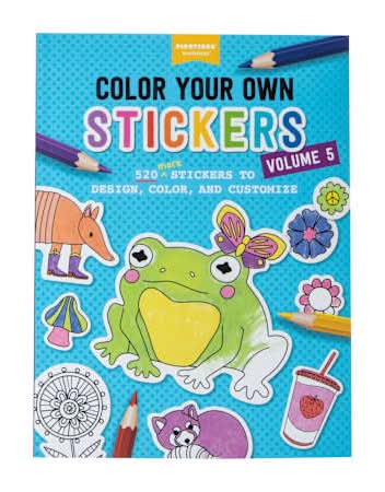 Color Your Own Stickers Book Vol.5