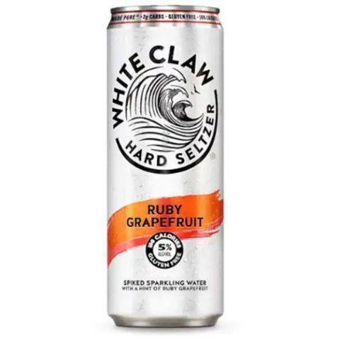 White Claw Hard Seltzer Grapefruit 19.2oz Can