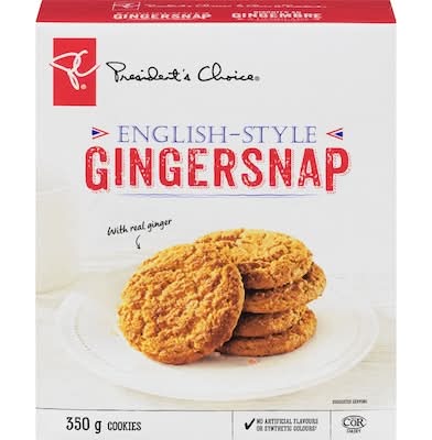 President's Choice English-Style Gingersnap (350 g)