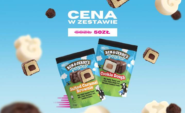 Zestaw 2 opakowań BEN&JERRY'S PEACES