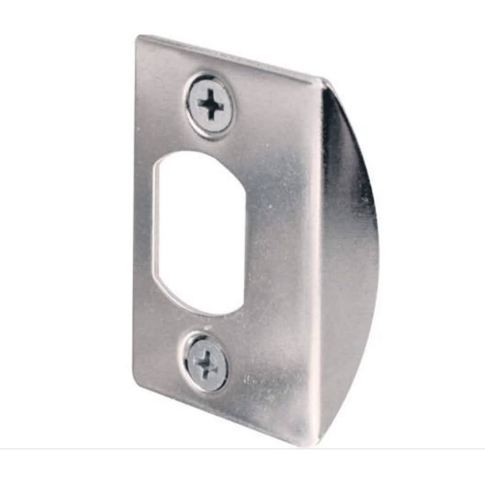 ACE Chrome Silver Steel Latch Strike 1 Pk