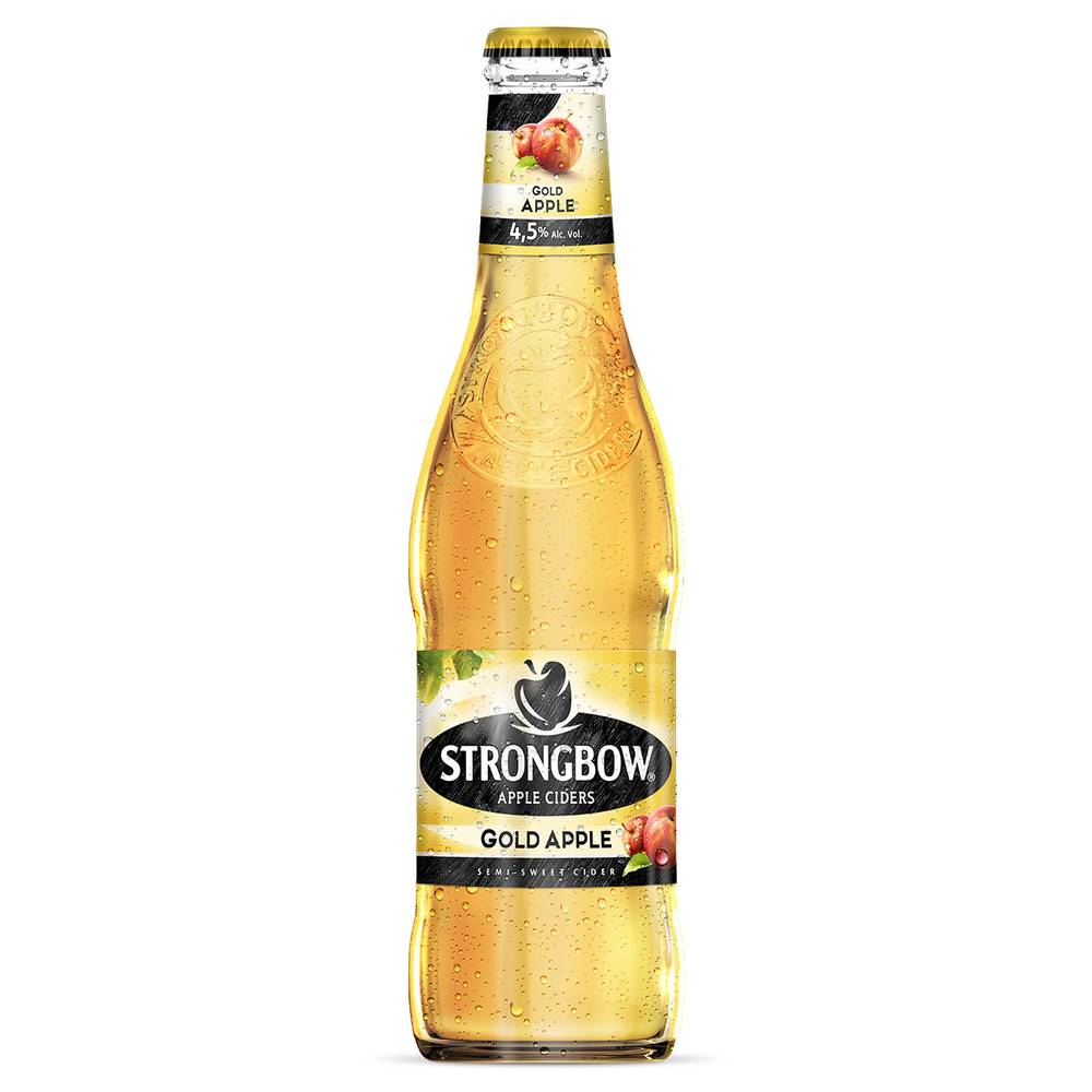 Strongbow sidra de manzana gold apple (330 ml)