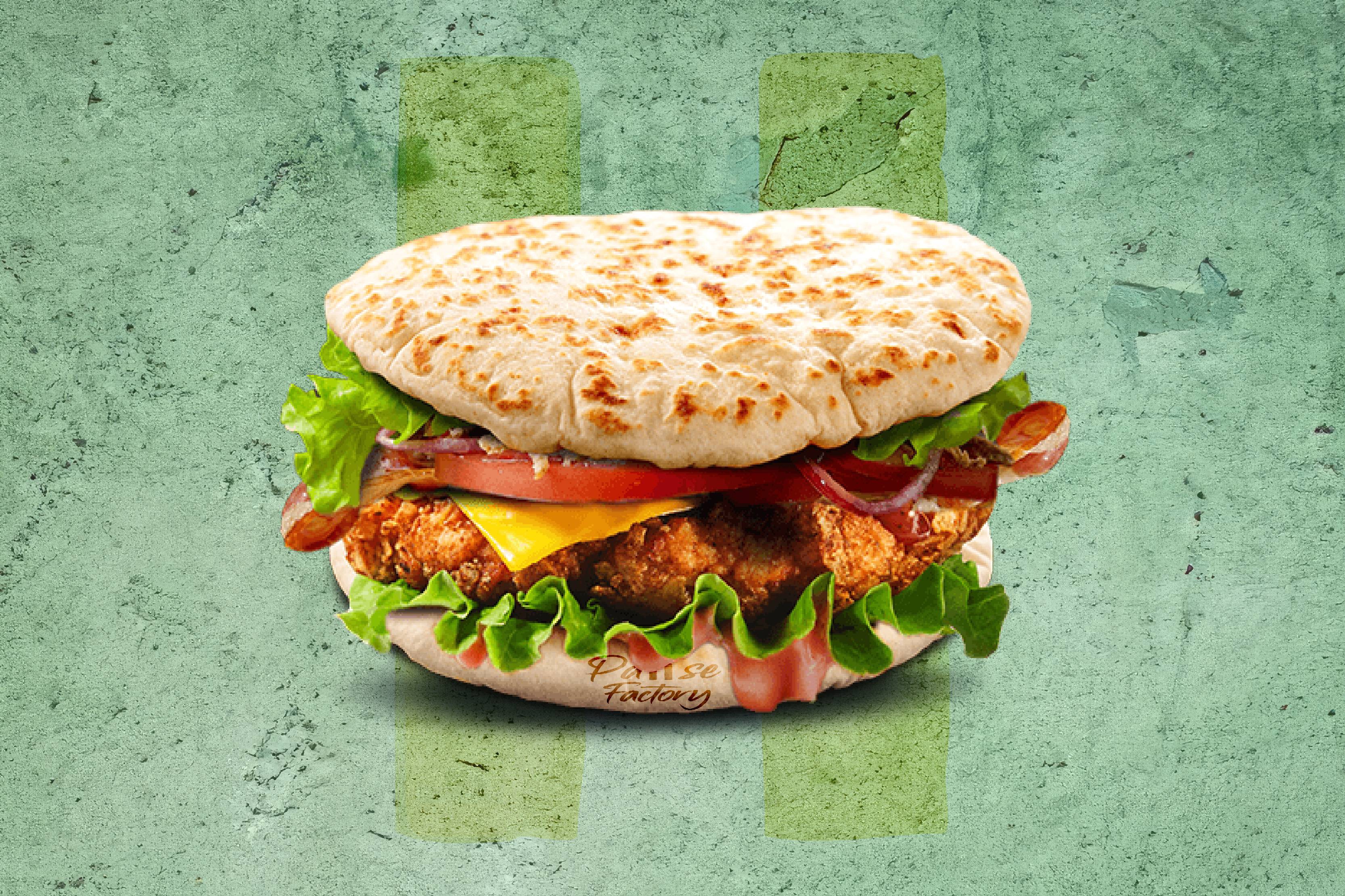 🥔 NAAN BURGER TOWER FAIT MAISON – LE GÉNÉREUX