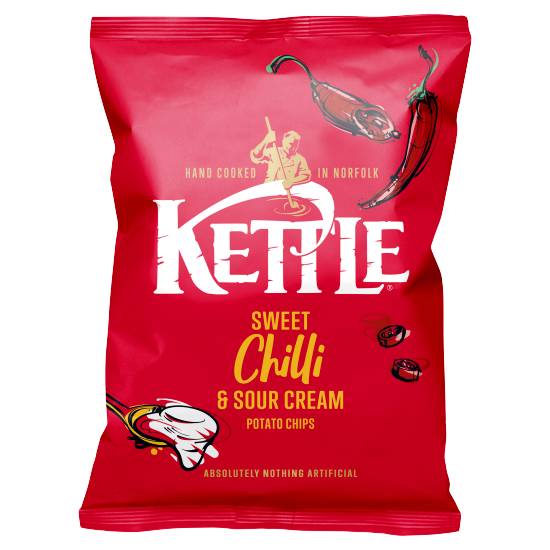 Kettle Sweet Chilli & Sour Cream Potato Chips (130g)