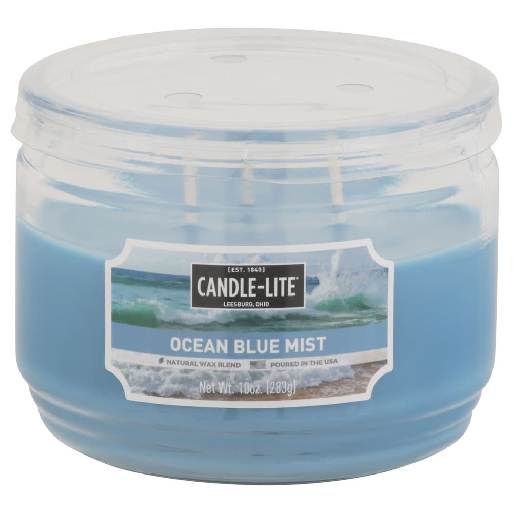 Candle-lite Ocean Blue Mist Candle (10 oz)
