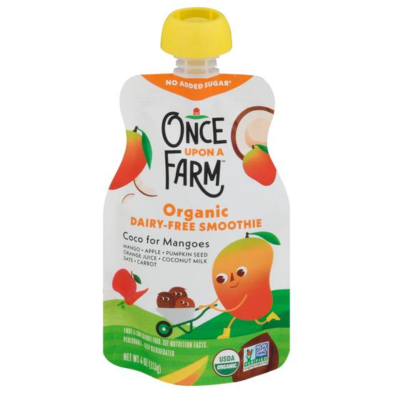 Once Upon a Farm Organic Coco For Mangoes Dairy-Free Smoothie