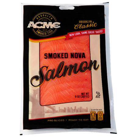 Acme Smoked Salmon, presliced - 8 oz