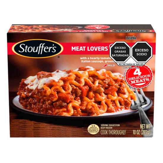 Stouffer's lasaña con carne (caja 283 g)