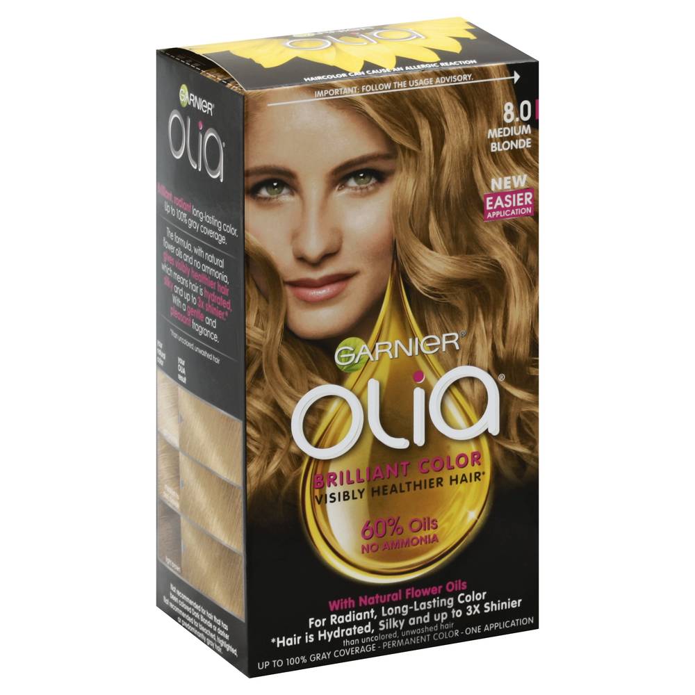 Garnier Olia 8 Medium Blonde Hair Dye