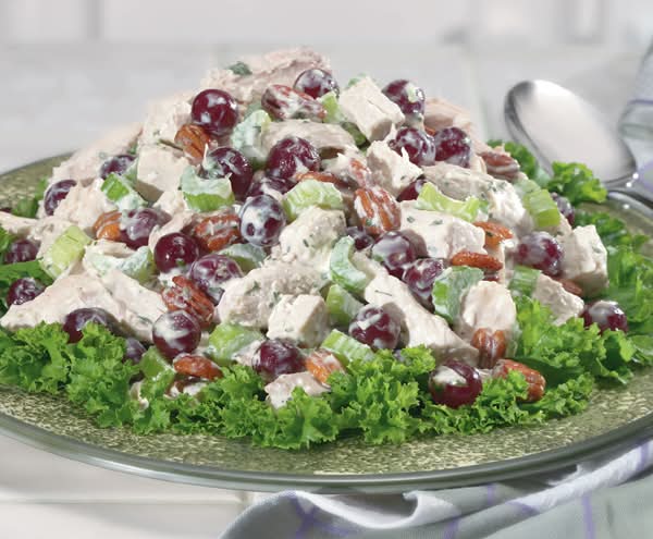 Chunky Chicken Salad With Grapes & Pecans (1 lb)