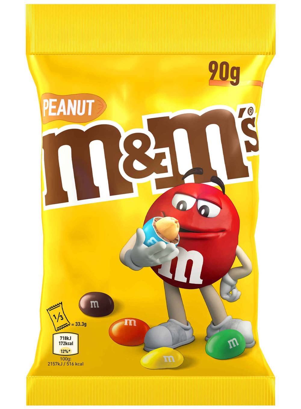 M&MS AMENDOIM 90GR