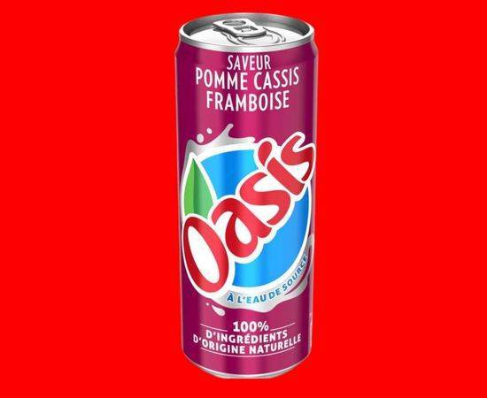 Oasis Framboise Pommes Cassis 33cl  Une Explosion de Fruits 🍇🍏🍓