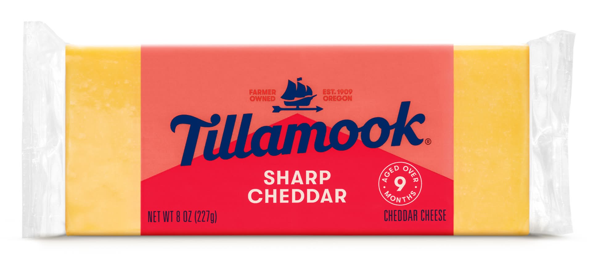 Tillamook Sharp Cheddar Cheese (8 oz)