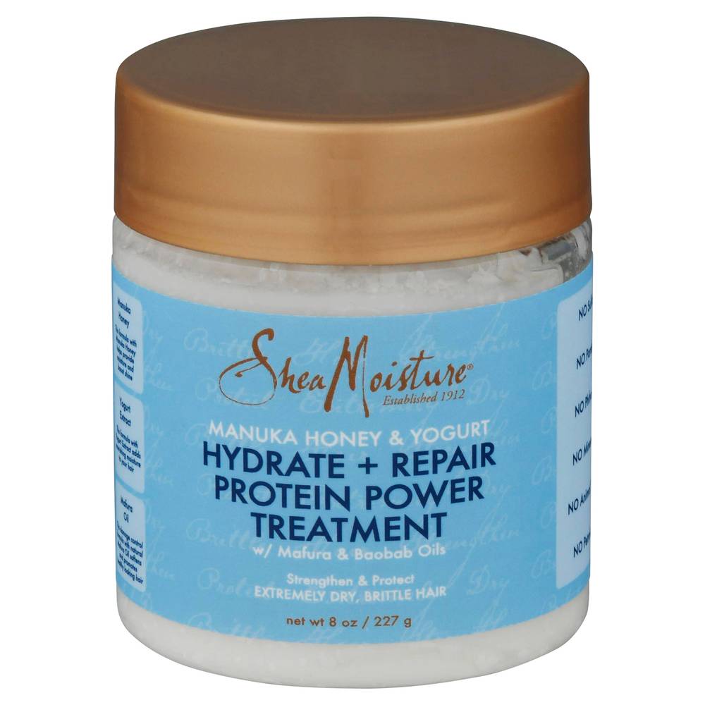 Shea Moisture Manuka Honey & Yogurt Hydrate + Repair Protein Power Treatment (8 oz)