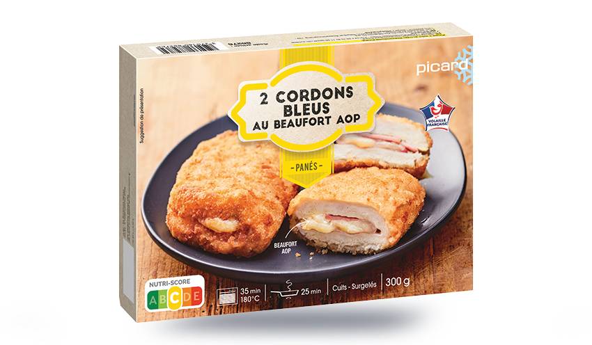 2 cordons de poulet au beaufort A.O.P