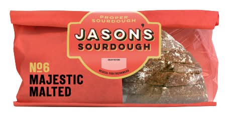 Jason's Recipe No 06 Majestic Malted Sourdough (450g)