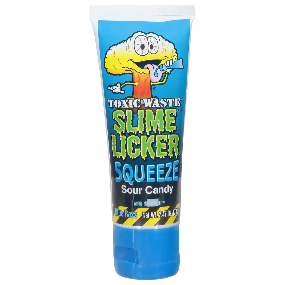 Toxic Waste Slime Licker Squeeze Cherry Sour Candy (2.47 oz)