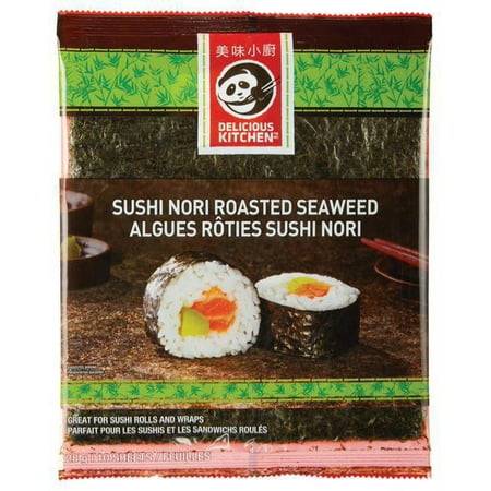 Delicious Kitchen Sushi Nori Roasted Seaweed (28 g, 10 ct)