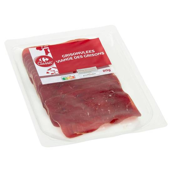 Carrefour Classic' Viande des Grisons 80 g