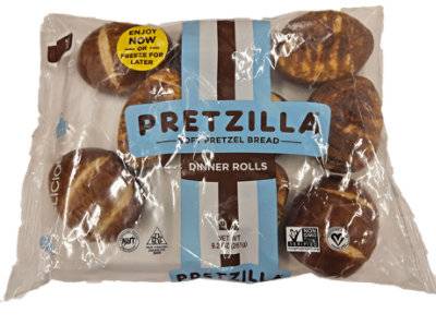 Pretzilla Soft Pretzel Dinner Rolls