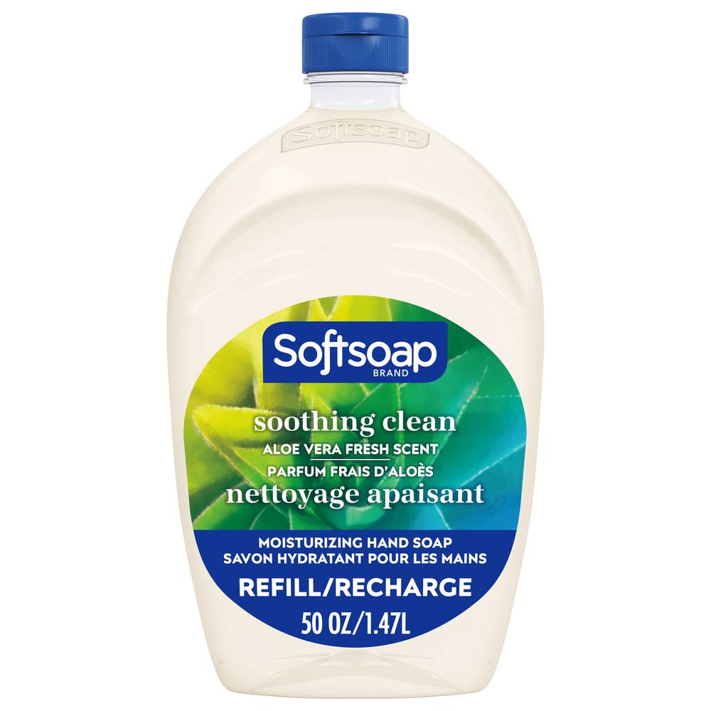 Softsoap Refill Soothing Clean Aloe Vera Fresh Moisturizing Hand Soap (50 fl oz)