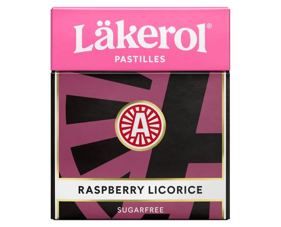 LÄKEROL RASPBERRY LICORICE 25G