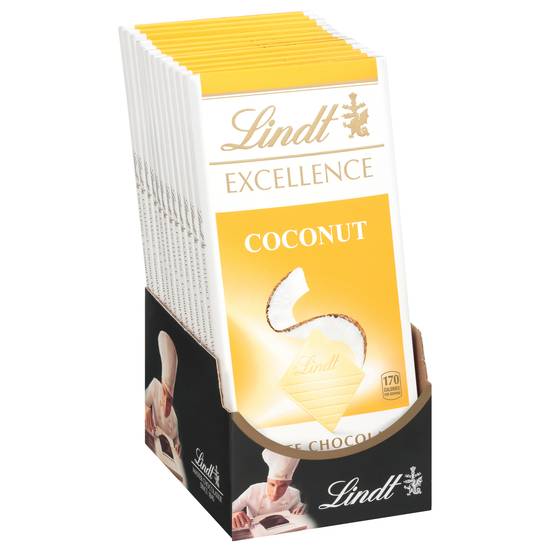 Lindt Excellence White Coconut Chocolate (3.5 oz)