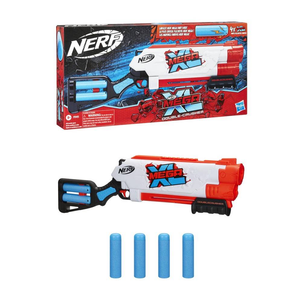 Nerf Mega Xl Double Crusher Blaster Delivery Near Me Order Online