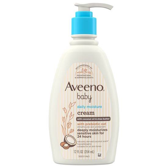 Aveeno Baby Daily Moisturizing Cream With Prebiotic Oat