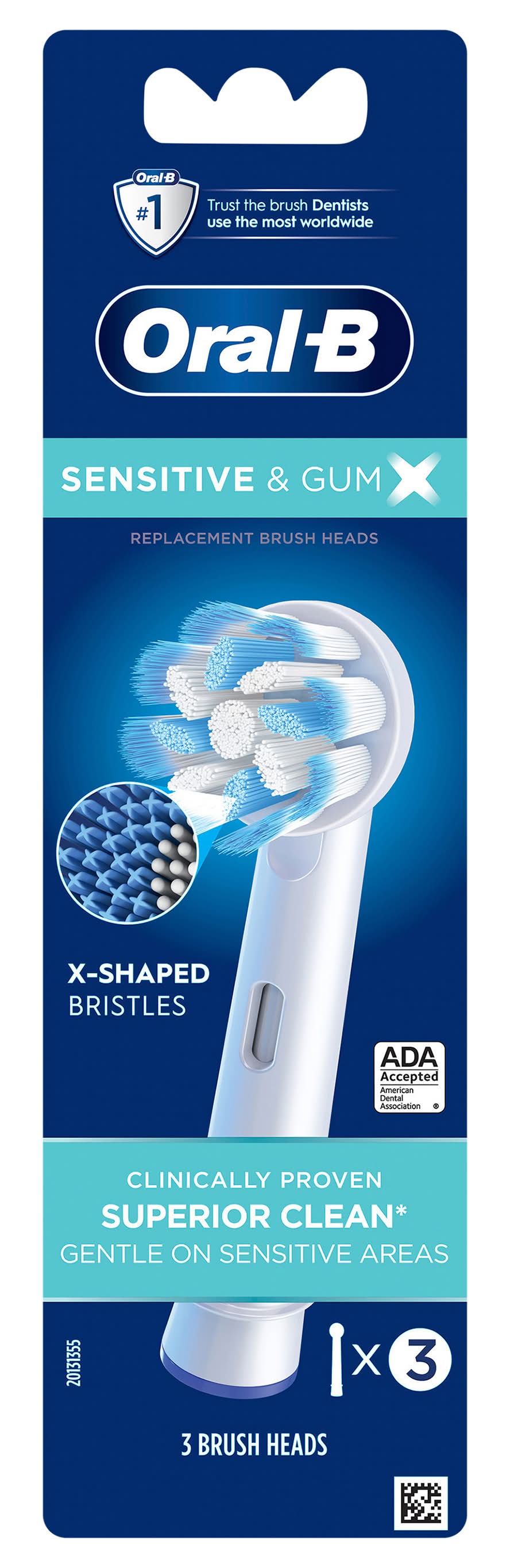 Oral-B Sensi Ultrathin Gum Care Electric Toothbrush Replacement Brush Head