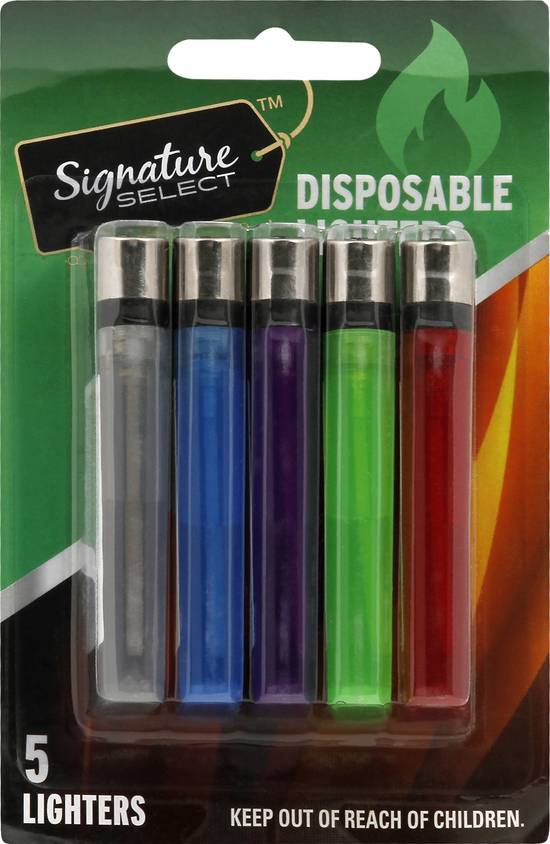 Signature Select Disposable Lighters (5 ct)