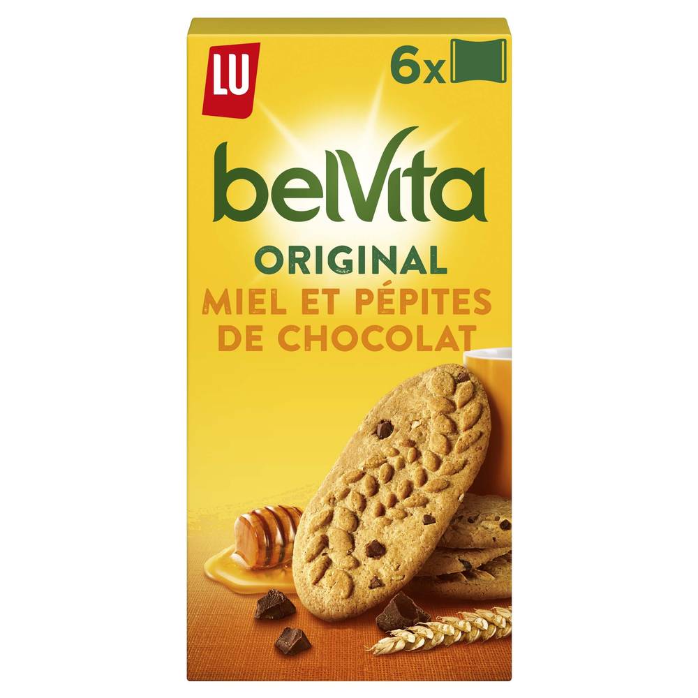 Lu - Belvita original biscuits (miel - pépites de chocolat)