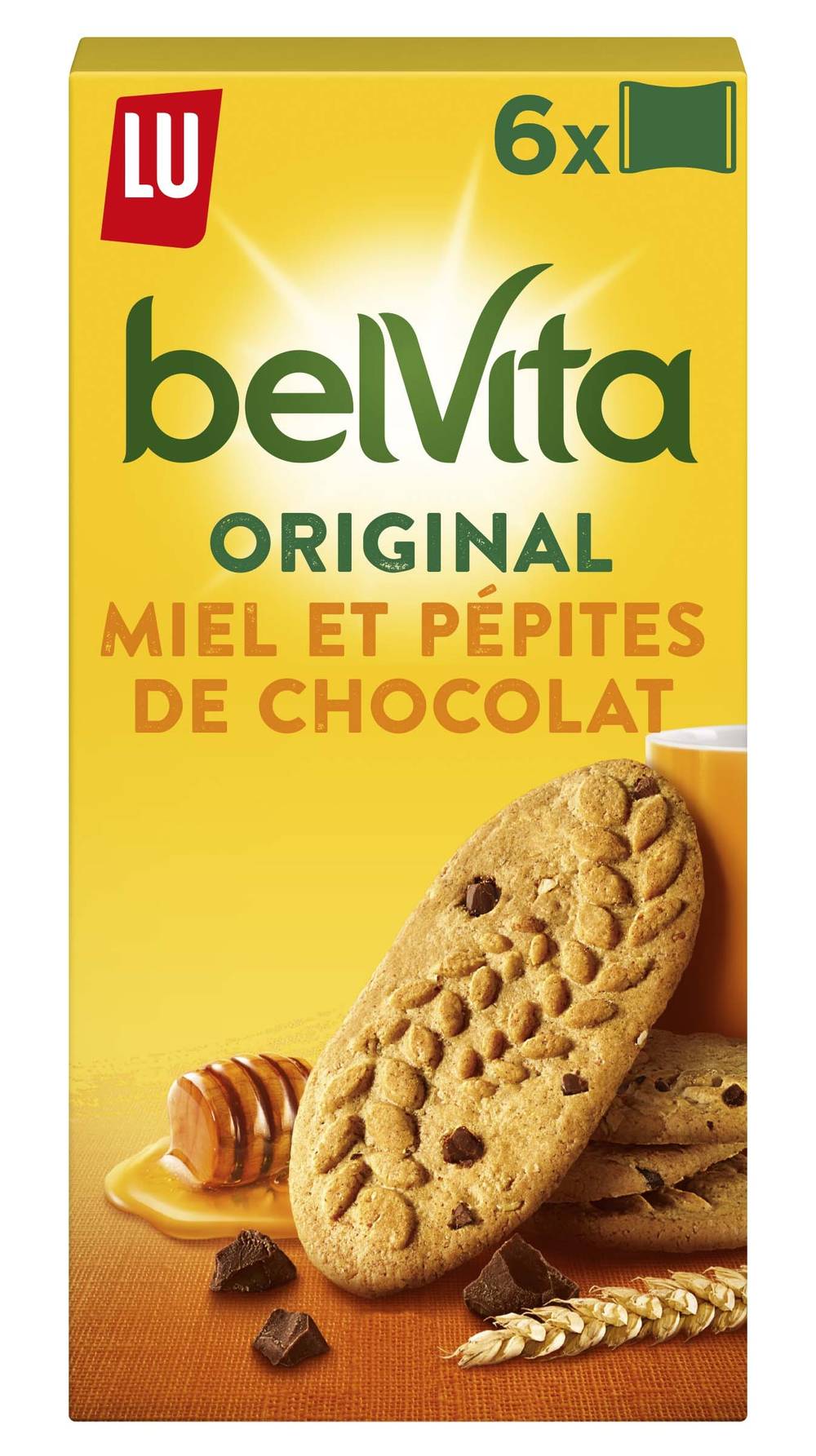 LU - Belvita original biscuits, miel - pépites de chocolat (6)