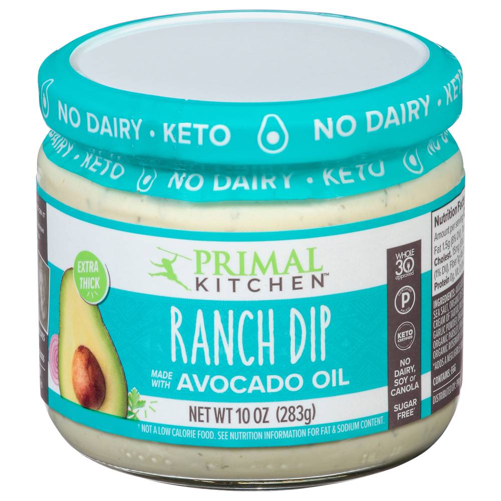 Primal Kitchen Extra Thick Ranch Dip With Avocado Oil (10 oz)