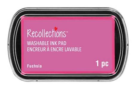 Recollections Washable Ink Pad, Fuchsia