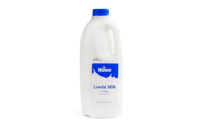 Wawa 1% Low Fat, Half Gallon Milk