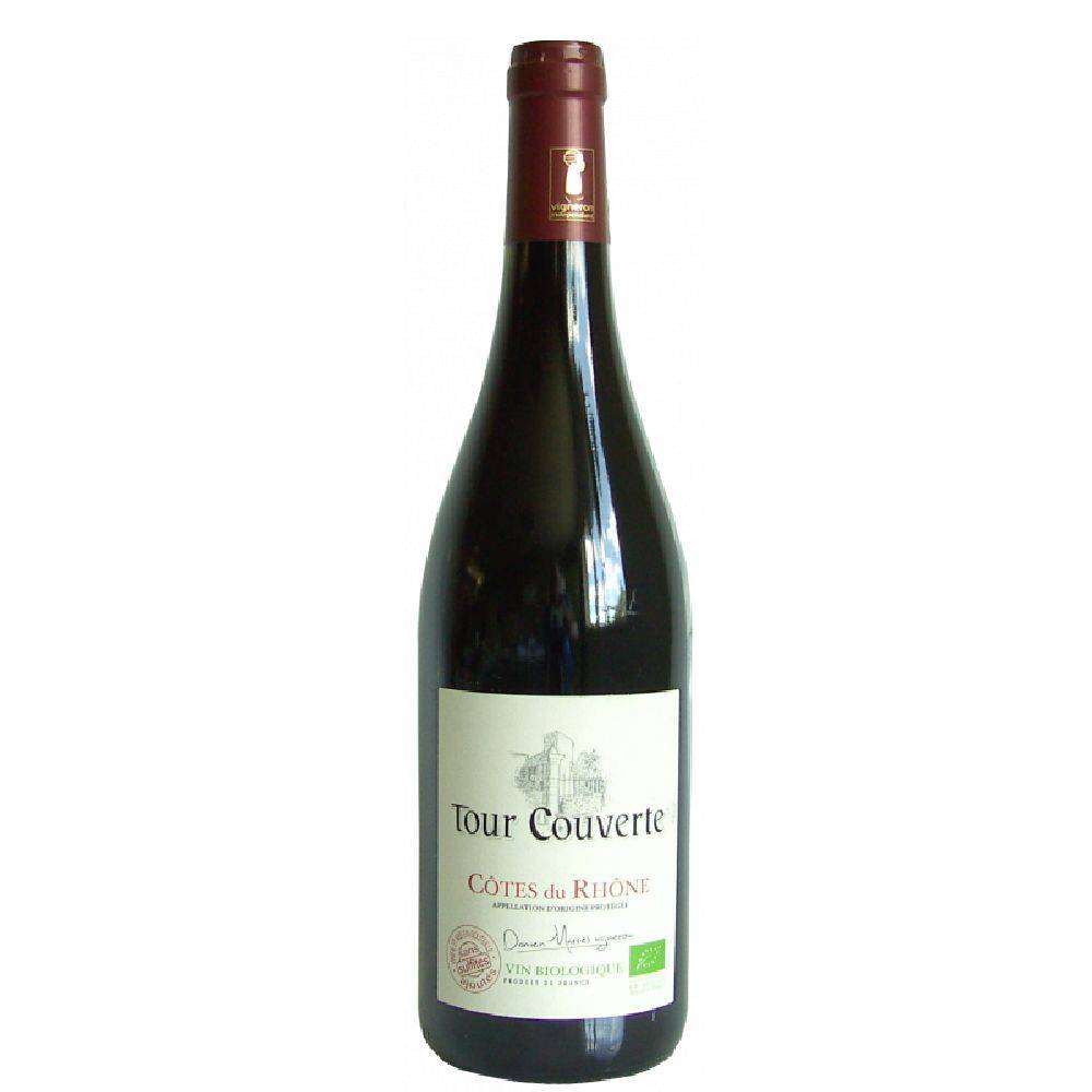 Côtes Du Rhône - Vin biologique tour couverte (750 ml)